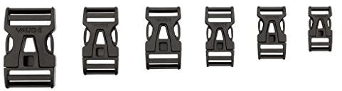 Vaude Steckschnalle 20 mm Dual Adjust schwarz 20 mm
