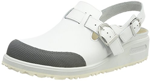 Berkemann Herren X-pro-maxor Arbeitsclogs, Weiß, 44 EU