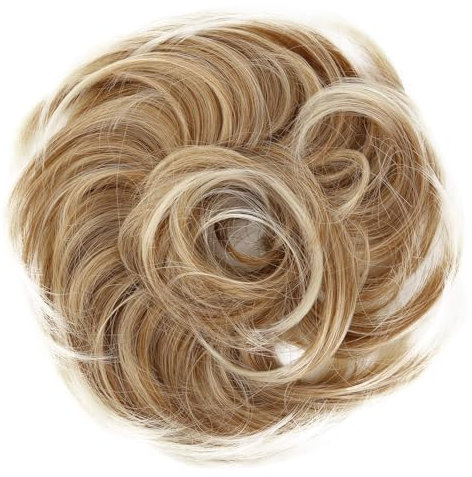 Prettyshop Haarteil für Braut, Volumen, leicht gewellt, Hochsteckfrisur, Mischung aus Erdbeer- blond G13B