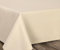 BEAUTEX fleckenabweisende und bügelfreie Tischdecke - Tischtuch mit Lotuseffekt - Tischwäsche in Leinenoptik, Eckig 130x340 cm, Creme