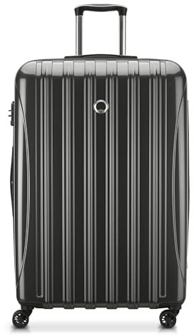 DELSEY PARIS Helium Aero Hardside Erweiterbares Gepäck mit Spinnrollen, Gebürstete Anthrazit, Checked-Large 29 Inch, Helium Aero Hardside Erweiterbares Gepäck mit Spinnrollen