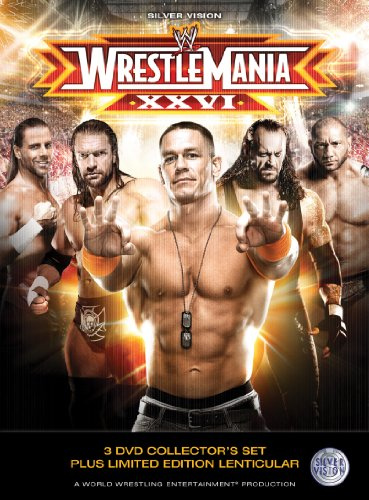 WWE - Wrestlemania 26 Deluxe Version with Lenticular [3 DVDs]