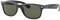 Ray-Ban Herren New Wayfarer Sonnenbrille, Schwarz (Black 901l), One Size (55)