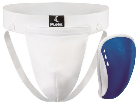 MUELLER Flex Shield with Supporter, Tiefschutz mit Flexeinsatz, Jugendliche, Gr. Reg
