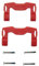 Leatt size adjustment clip 5.5 and 6.5 neck brace