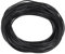 PH PandaHall 10m Filo di Cuoio per Collane 1.5mm Cordoncino per Collana in Pelle, Nero Cordoncino di Cuoio Rotondo per Perline Collana Braccialetto Artigianato Fai Da Te