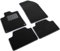 ilTappetoAuto by Fabbri 3 - SPRINT03515 - Tapis de Voiture sur Mesure en Moquette Noire Compatible avec Peugeot 407 Berline, Station Wagon et Coupé de 2004 à 2012