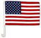 Autofahne Autoflagge USA 30 x 45 cm