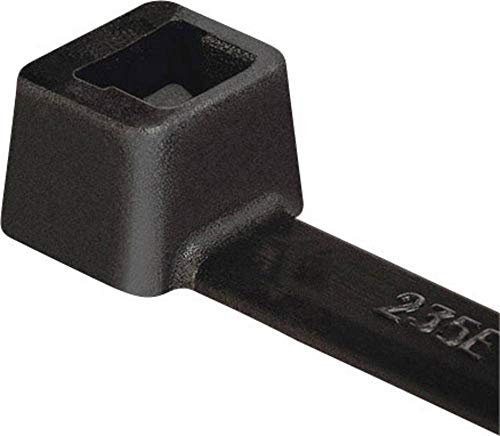HellermannTyton 117-08070 T80R-PA66HS-BK Kabelbinder Schwarz 1000St.