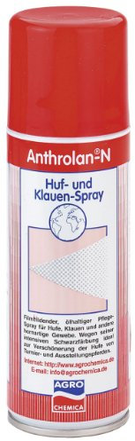 Agrochemica Hoof & Claw Spray | 200 ml | Pflege-Spray für Hufe, Klauen und hornartige Gewebe | Kann Schutz vor Feuchtigkeit, Urin und Gülle bieten | Ölhaltige Pflege