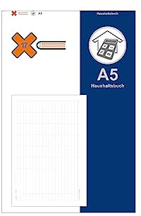 X17-A5 Haushaltbuch | für das revolutionäre X17-Notizbuch mit auswechselbaren Heften