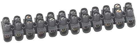 Legrand LEG34211 nylbloc cap 10 Lüsterklemmen 2,5 mm, schwarz