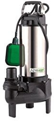 Ribimex PRPVC751V Pompa sommersa Vortex 750 W, Grigio/Argento