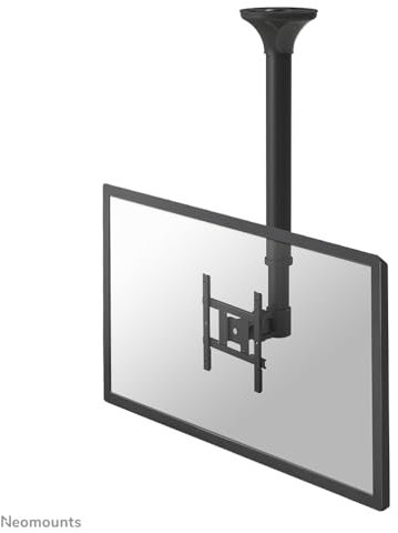NewStar FPMA-C200BLACK - Soporte de techo para TV, color negro