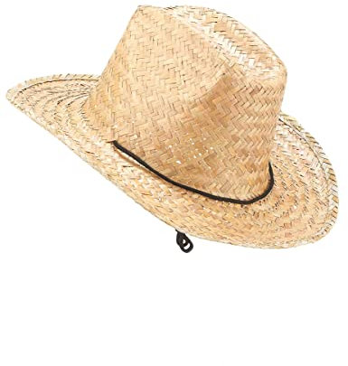 DEGUISE TOI - Chapeau Paille Dallas Bull Adulte - Paille et Canotiers