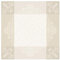 Le Jacquard Francais Tischdecke Venezia, Baumwolle, quadratisch, 175 x 175 cm, elfenbeinfarben