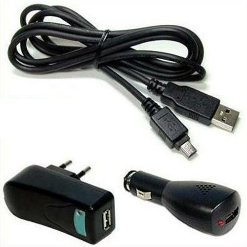 4in1 ZUBEHÖR Set: Netzteil USB Ladekabel KFZ Kabel Datenkabel Adapter für Tomtom Tom Tom GO 530 630 720 950 550 650 740 750 820 825 940 950 1000 LIVE