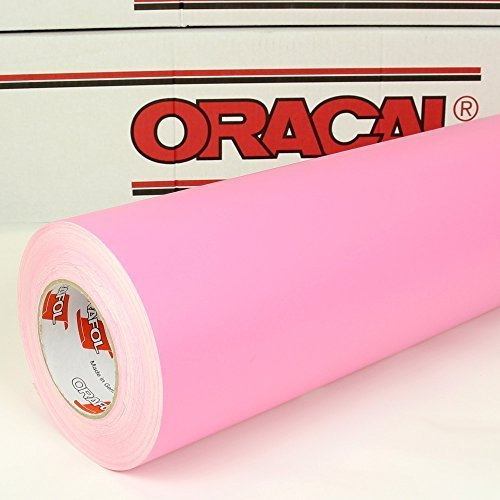 6,03€/m² Rapid Teck® Matt Folie - 045 Hell Rosa - Klebefolie - 5m x 63cm - Folie Matt Plotterfolie - Klebefolie selbstklebend - auch als Moebelfolie -Dekofolie