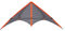 HQ Design - Stormy Pete Graphite Lenkdrachen Zweileiner Flugdrachen präzise Speed & Power, ab 14 Jahren, 62x140cm, inkl. 40kp Polyesterschnüre 2x20m auf Winder mit Schlaufen, 3-6 Bft