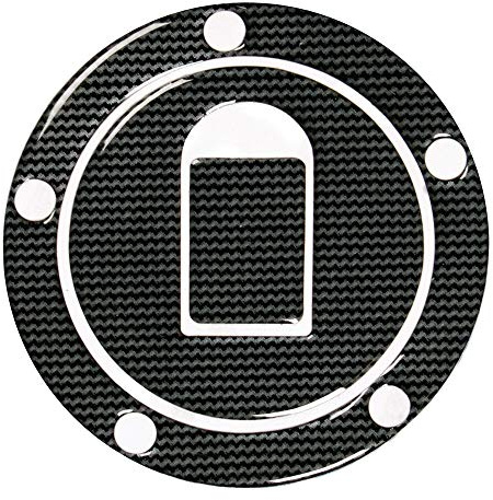 LAMPA 90003 Tankdeckel aufkleber mit Klebefolie carbon