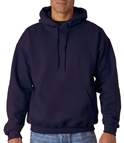 Gildan Men's Hooded Sweatshirt (L) (Navy)