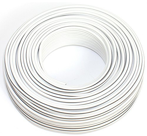Cable para Altavoz (2 x 1,50 mm², 30 m), Color Blanco