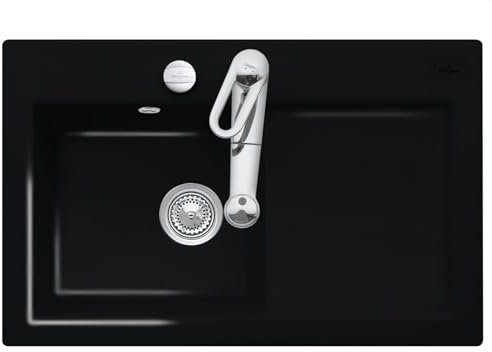 Villeroy & Boch VB-6772 02 J0 SUBWAY 45 Spülbecken, Black