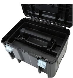 DEWALT TSTAK Tool Box, Extra Large Design, Removable Tray for Easy Access to Tools, Water and Debris Resistant (DWST17806)
