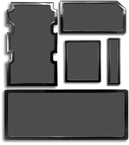 DEMCiflex DF0483 Computer Housing Dust Filter - Computer Housing Parts (Dust Filter, Black, Corsair Obsidian 750D, 5 Pieces)