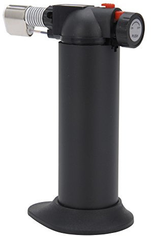 Chefs Torch YV1800640 - Soplete de repostería, colores surtidos: rojo, negro, gris