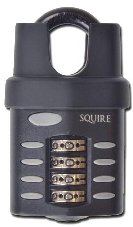 SQUIRE CP40 Series Recodable 40mm Combination Padlock - Closed Shackle Visi