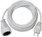 Brennenstuhl Cable alargador de Corriente de 5 m (alargador eléctrico para Interiores) Blanco