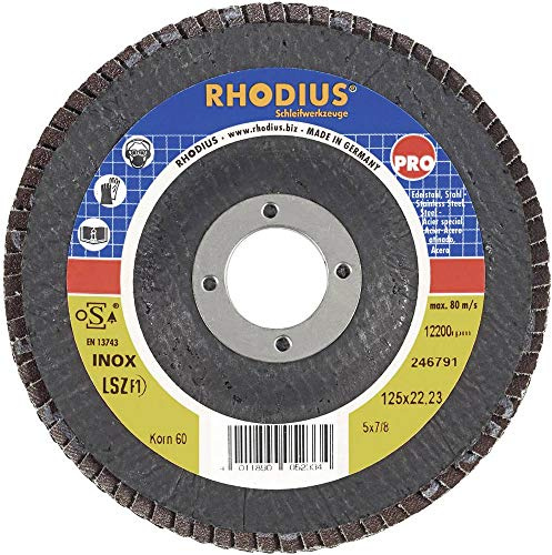 Rhodius Lamellenscheiben, 125 mm, für Verkleidungen LSZ-F1 125 Durchm. 80