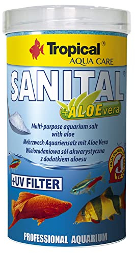 Tropical M161342 Tr Sanital+Aloevera Sól Do Akwarium 500Ml/600G 80325, 500 ml