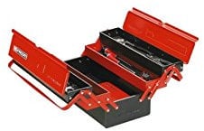 FACOM Caisse à Outils en Métal 5 Cases Grand Volume - 560 X 220 X 215 mm - Bt.13Gpb