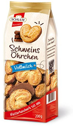 SCHOKO-SCHWEINSÖHRCHEN von Schulte, 200g