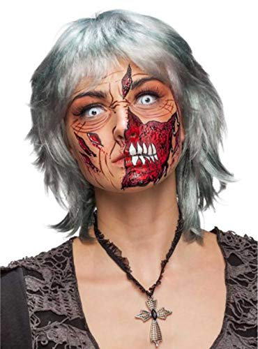Fasching Halloween Perücke Crazy Zombie