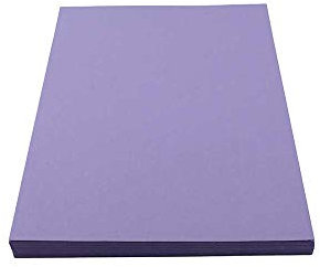 House of & Papier A4 220 gsm farbiger Karte – Violett (100 Stück Blatt)