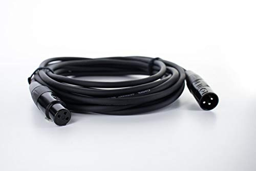 CORDIAL Kabel micro XLR 7,5 m Kabel MICROPHONE Essentials symmetrisch Rean Silber