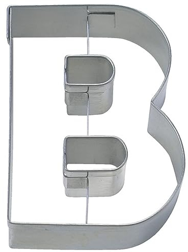 Städter Ausstechform Buchstabe B 6,5 cm Edelstahl