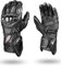 Ultimate Schutz Carbon Motorrad Leder Handschuhe Gr. L, schwarz