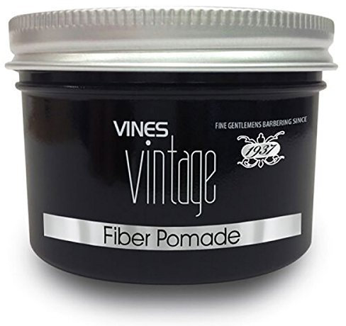 VINES VINTAGE FLEXIBLE WATER SOLUBLE STYLING FIBRE POMADE 125ml by Vines Vintage