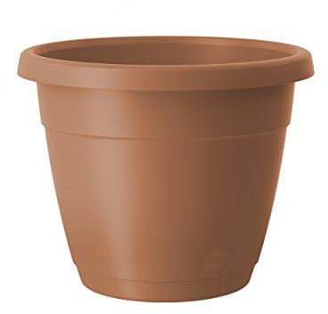 Emsa Blumenkübel für den Innen- und Außenbereich, 500 mm, Terrakotta, City, 517607