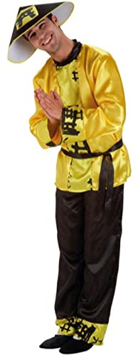 EL REY DEL CARNAVAL, SL Déguisement Chinois Yao Adulte Unique