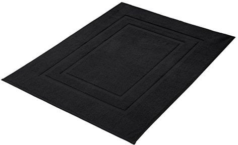Kleine Wolke 3006114377 Plaza Badteppich 60 x 80 cm Baumwolle, schwarz, 20x20x5 cm Bridge