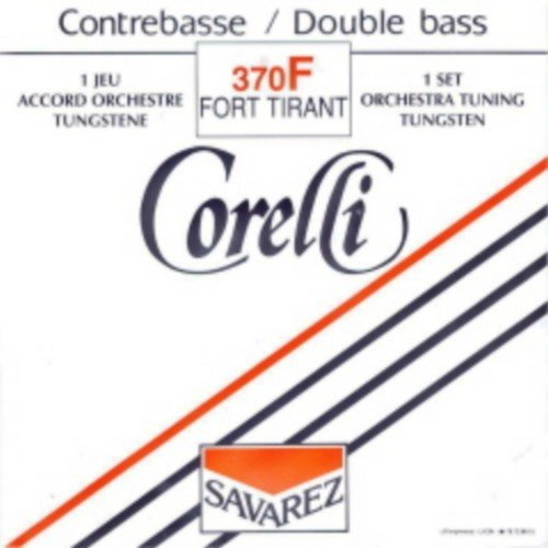 CUERDAS CONTRABAJO - Savarez (Corelli 370/F) (Juego Completo/Tungsteno/Orchestra) Fuerte Bass 4/4