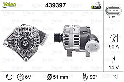 Valeo 439397 Alternator, 1 Pack