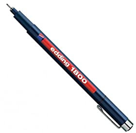 Fineliner Edding 1800 Profipen 0,25 mm (In 3 verschiedenen Farben erhältlich)