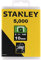 Stanley Klammern Typ G (10 mm, aus Flachdraht, wiederverschließbare Verpackung, rostbeständig) 5000 Stück, 1-TRA706-5T
