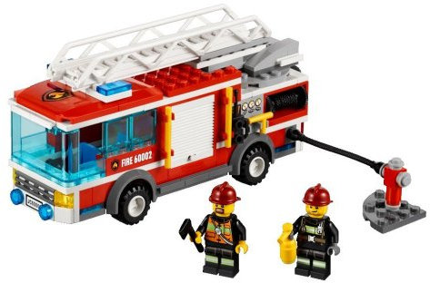 LEGO City - 60002 - Jeu de Construction - Le Camion de Pompier